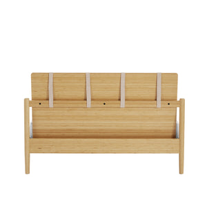 Monterey King Platform Bed, Wheat