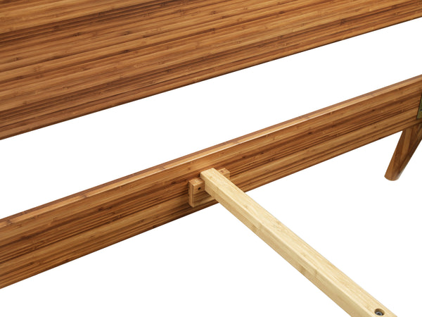 Ventura Cal King Platform Bed, Amber