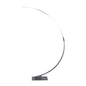 Cortina 25W LED Floor Lamp AC7593BG in Brushed Grey