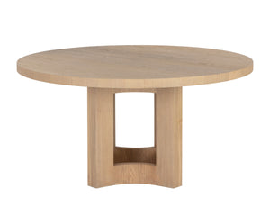 ELMA DINING TABLE - NATURAL - 60"