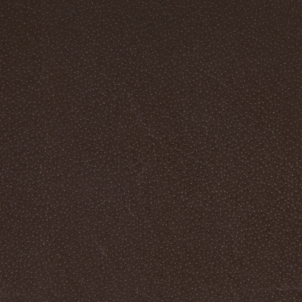 Clarissa 18.0L x 16.0W x 30.25H Dark Brown Woven Leather Seat W/ Black Metal Frame Bar Stool