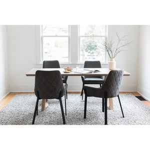Moe's Silas Dining Table in White Oak