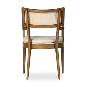 Britt Dining Armchair In Savile Flax