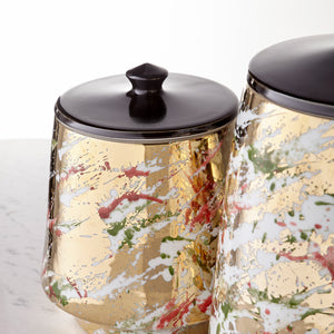 Ardent Splash Container in Multi-color Glaze