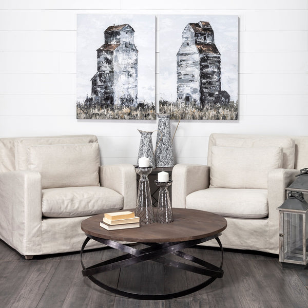 Colette Large Black/White Patterned Vase