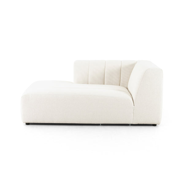 Langham Channeled Laf Chaise Pc In Cloud