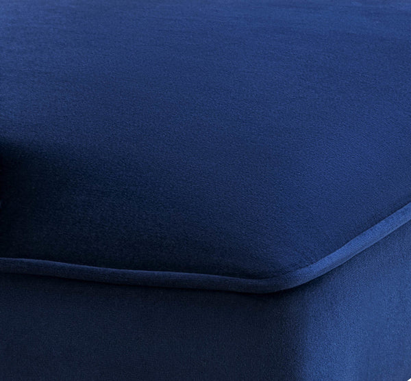 Tiffany Navy Velvet Chair