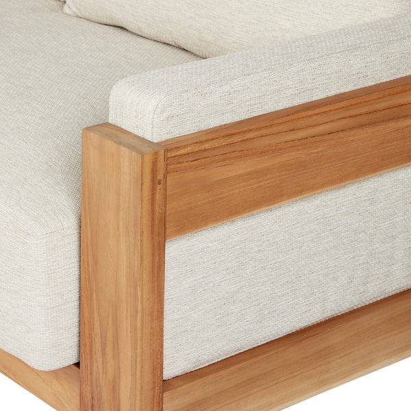 Chapman Outdoor 3Pc Sectional In Casa Cream