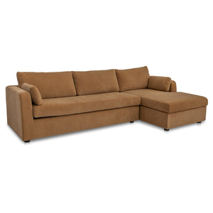 Moe's Burrow Sleeper Sectional with Storage Chaise