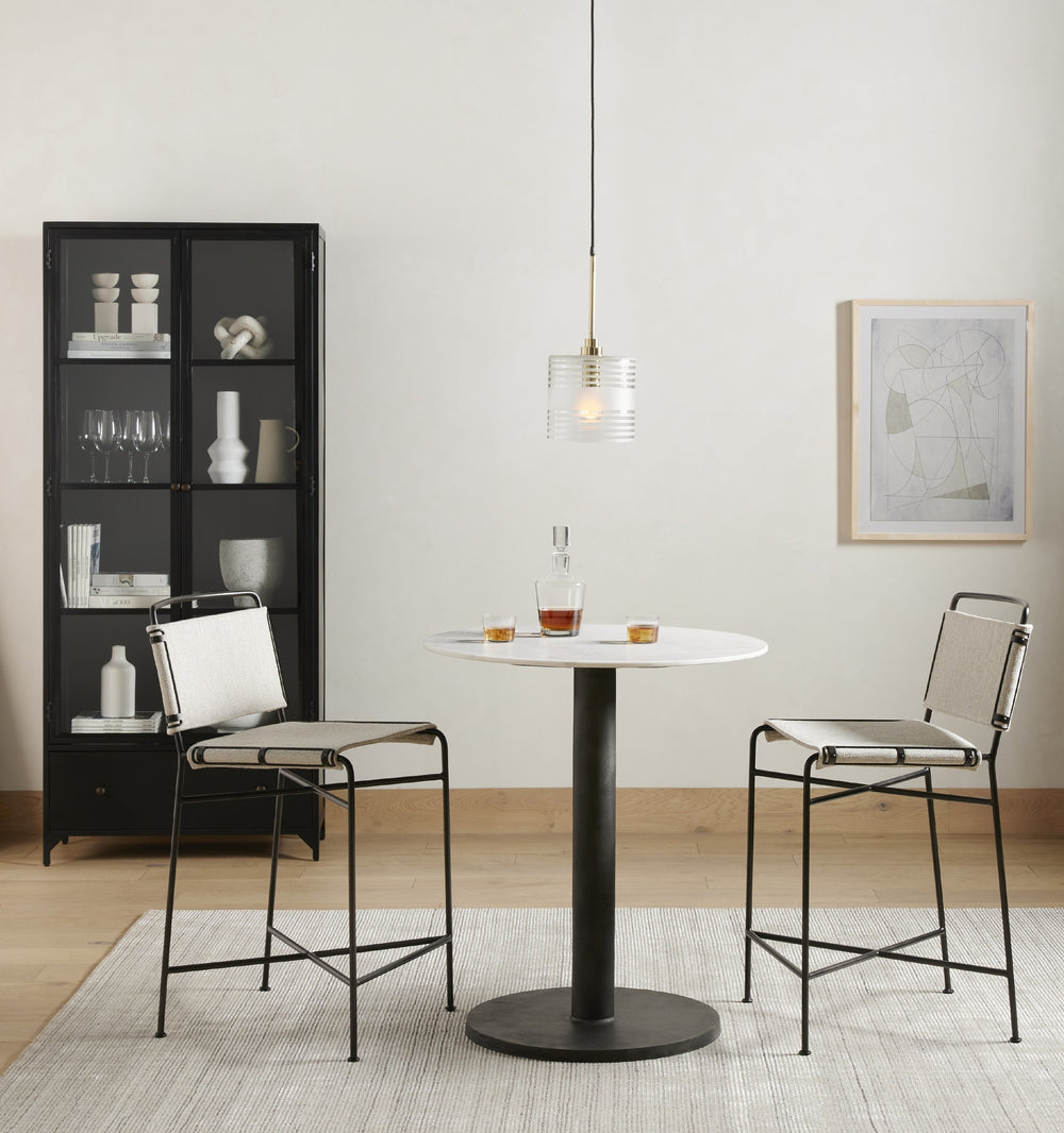 Shadow Box Cabinet In Black