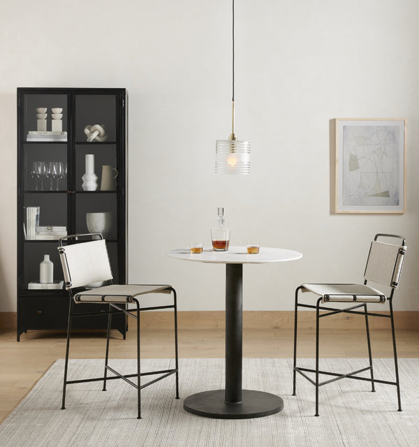 Shadow Box Cabinet In Black