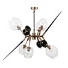 Lion Pendant Lamp - Brass/Black/Gold