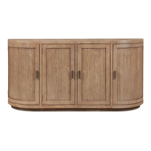 Nicola Sideboard in Reclaimed Pine with Curved Doors