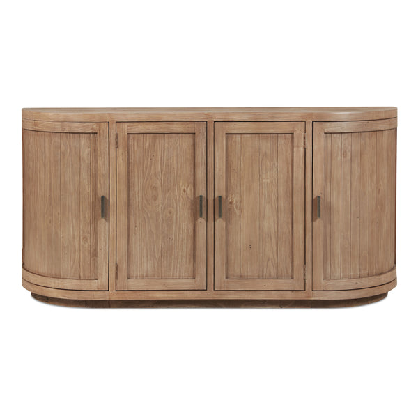 Nicola Sideboard in Reclaimed Pine with Curved Doors