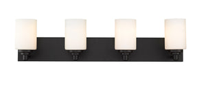 Soledad 4 Light Vanity in Matte Black Finish