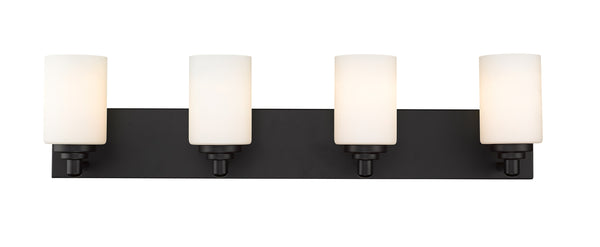 Soledad 4 Light Vanity in Matte Black Finish