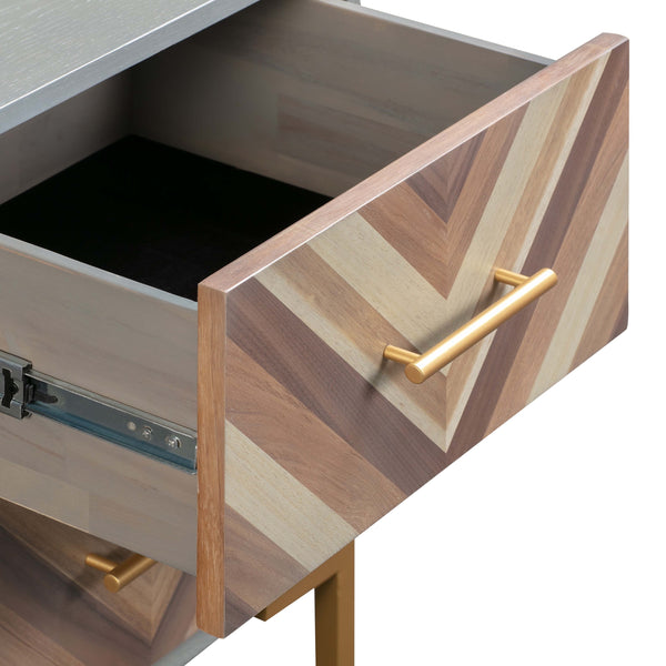 Quinn Grey Side Table