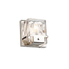 Wiltshire 1 Light Wall Light in Polished Nickel