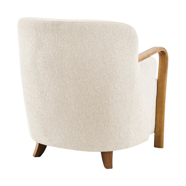 Tania Boucle Accent Arm Chair, Palladian Beige