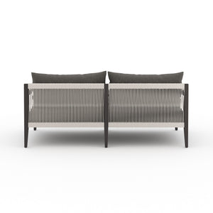 Sherwood Outdoor Sofa 63" in Bronze/Charcoal