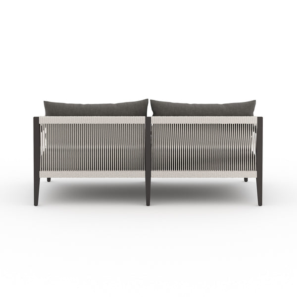 Sherwood Outdoor Sofa 63" in Bronze/Charcoal