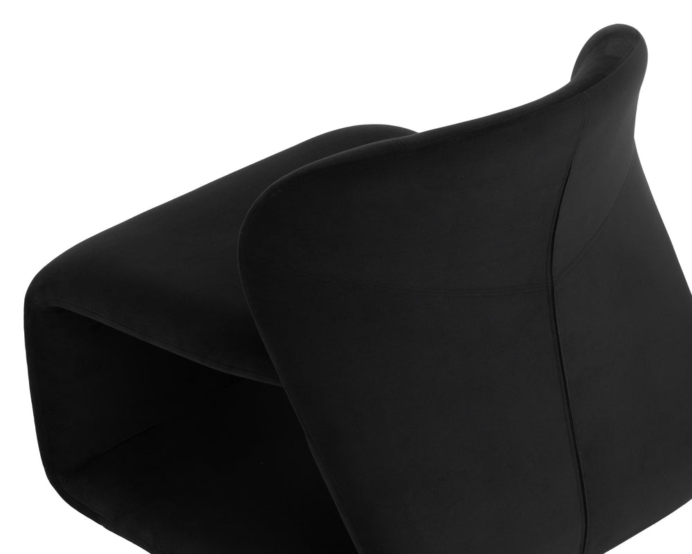 SOPHIENE LOUNGE CHAIR - ABBINGTON BLACK