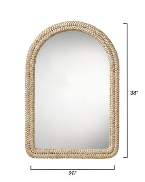Grain Woven Corngrass Wall Mirror