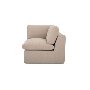 Moe's Cates Corner Chair in Beige