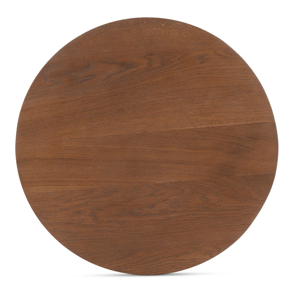Theo Two Drawer Brown Nightstand by Moe's