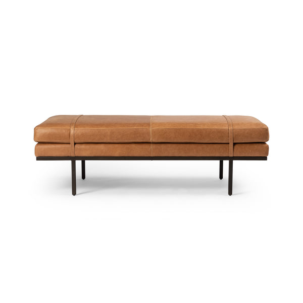 Harris Accent Bench In Palermo Cognac