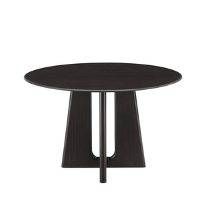 Luna 48” Round Table, Caviar