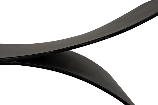 Papillon Stool, Black Steel