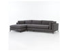 GRAMMERCY 2-PIECE CHAISE SECTIONAL- BENNETT CHARCOAL