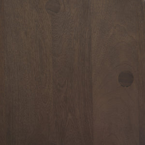 Weldon Dark Brown Wood w/ Matte Black Metal Counter Stool