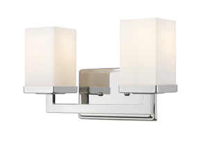 Tidal 2 Light Vanity  in Chrome Finish