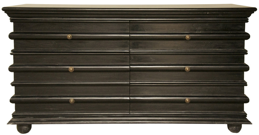Ascona Chest, Hand Rubbed Black