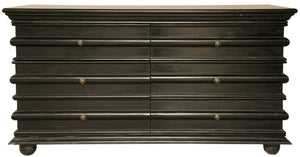 Ascona Chest, Hand Rubbed Black