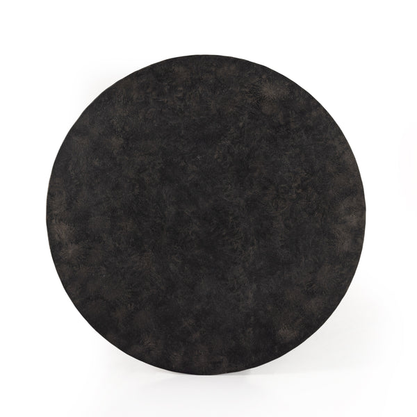 Sante 36" Coffee Table In Raw Black