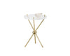 CHER SIDE TABLE - BRASS