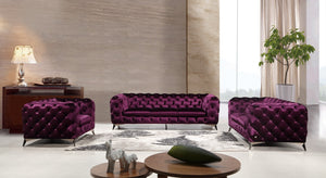 Clarke Chair in Purple