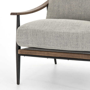 Kennedy Chair In Gabardine Grey
