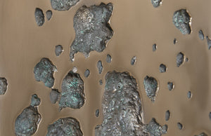 Splotch Wall Art, Rectangle, Bronze Finish