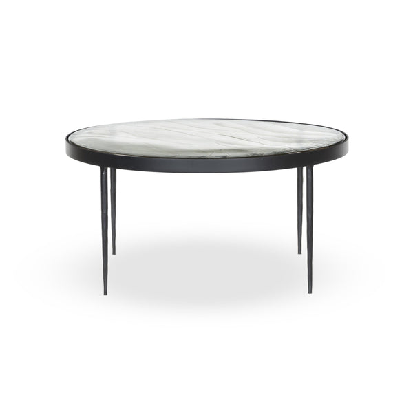 Yoko Nesting Table - Clear Cast Glass