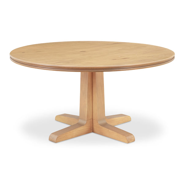Charles Dining Table with Solid Pine Base