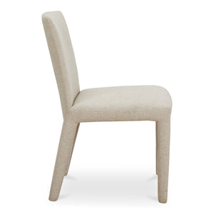 Moe's Monte Dining Chair Beige - Set of Two