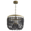Estrella II Pendant in Tinted Raw Iron