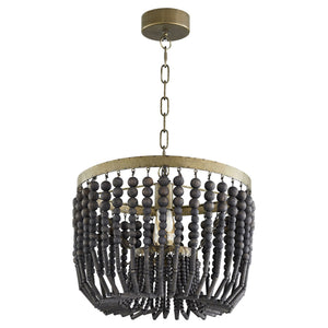 Estrella II Pendant in Tinted Raw Iron