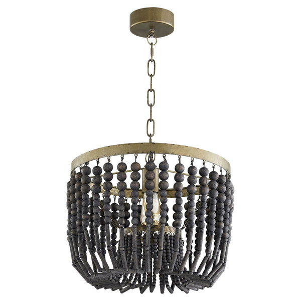 Estrella II Pendant in Tinted Raw Iron
