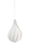 Alva Plug-In Pendant with White Cord