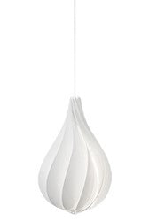 Alva Plug-In Pendant with White Cord